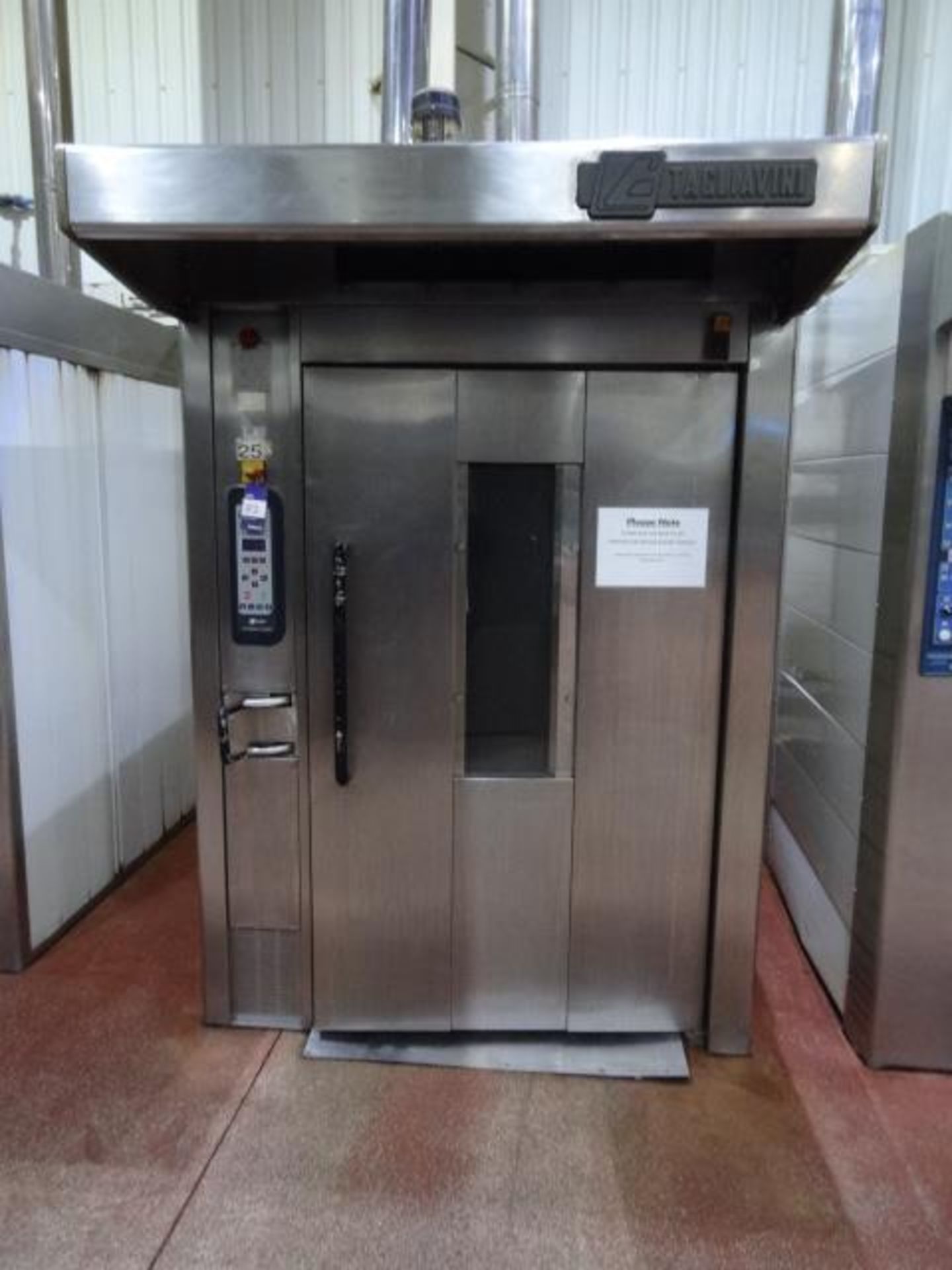 Tagliavini Gas Rotary Rack Oven.