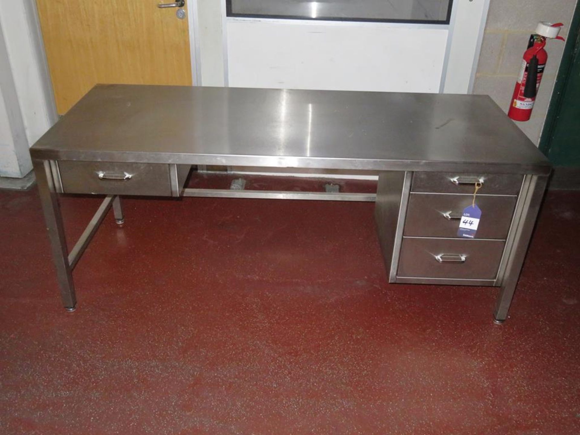 Teknomek Stainless Steel Desk - Image 2 of 4