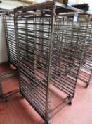 5 x 19 Tray Bakers Racks