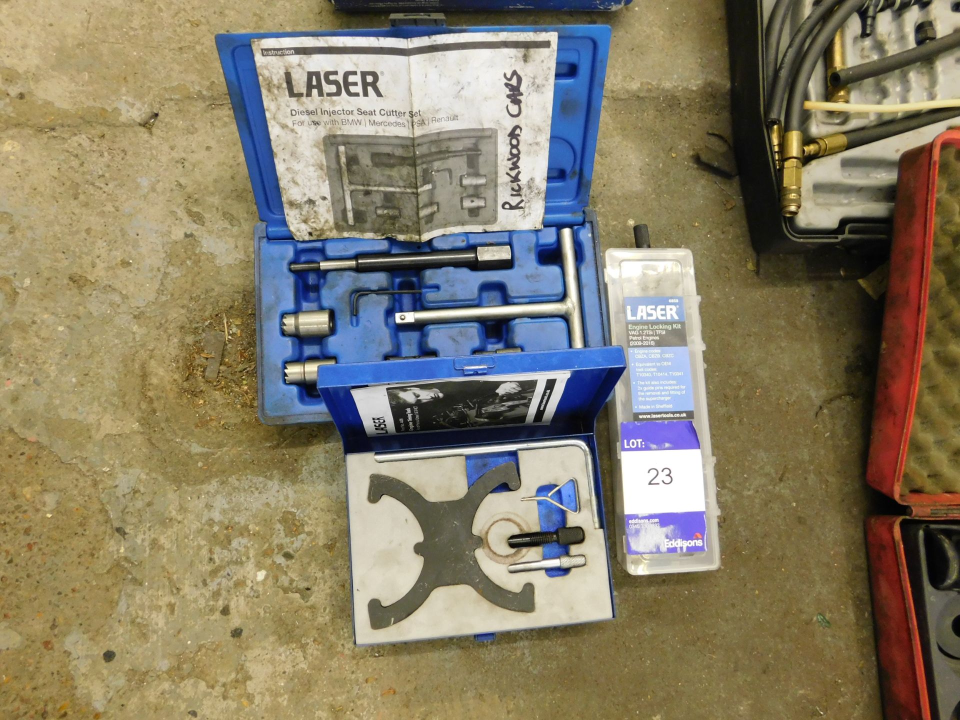 Assortment of Laser tooling including diesel injec