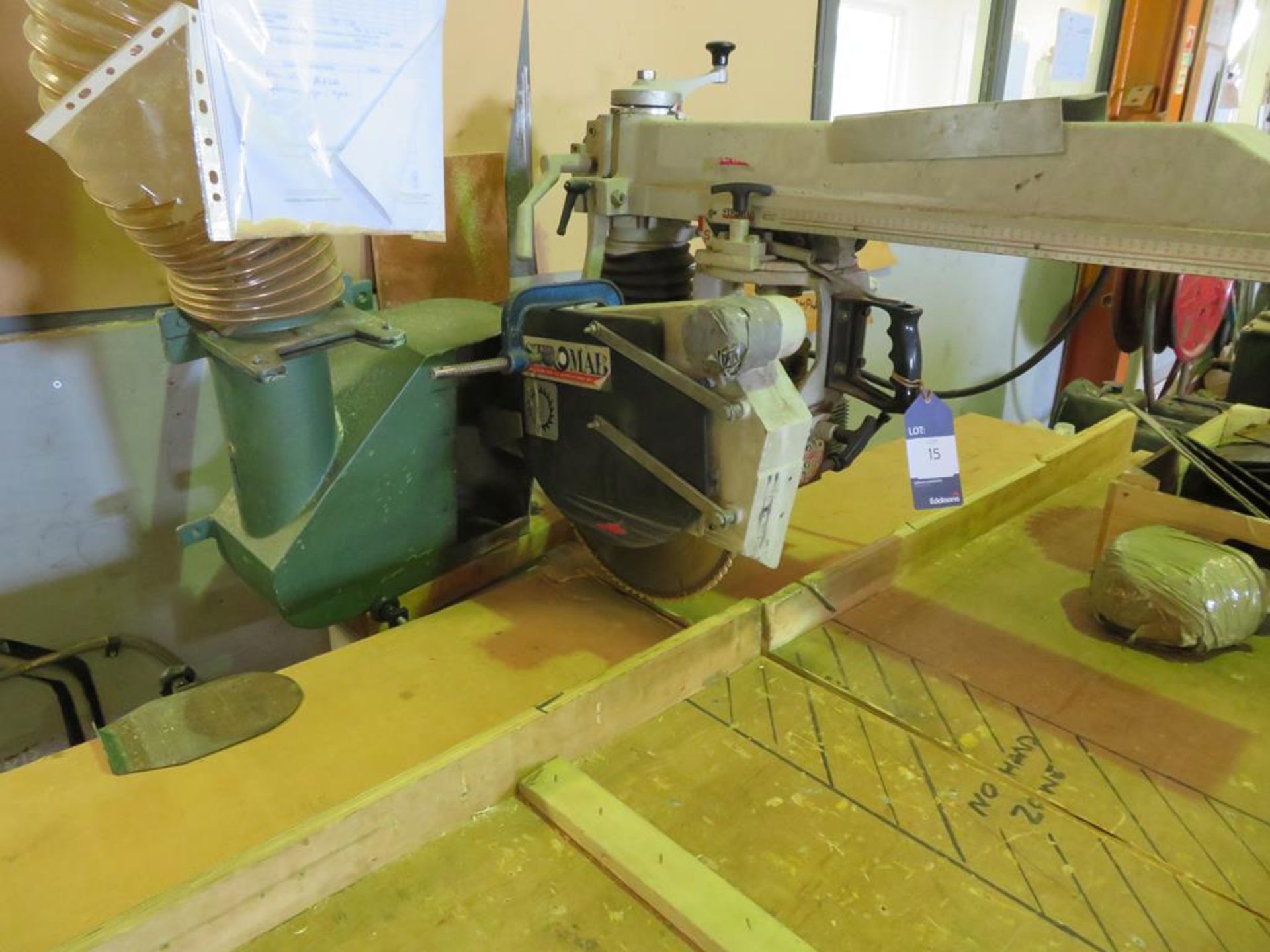 Stromab RS650 Cross Cut Saw & a Qty of Spare Blades - Image 2 of 3