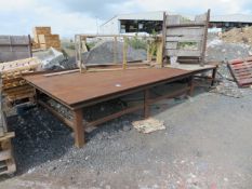 Heavy Duty Metal Workbench