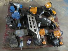 Pallet to contain 9 Pneumatic Nail Guns