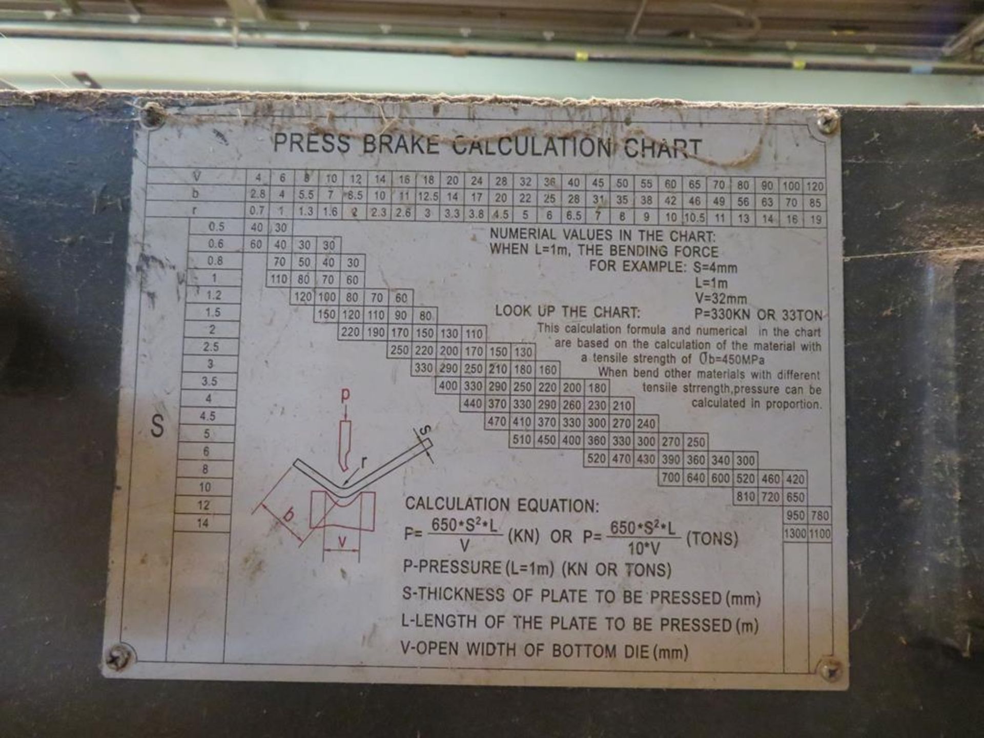 Carter 2.5M Press Brake - Image 4 of 8