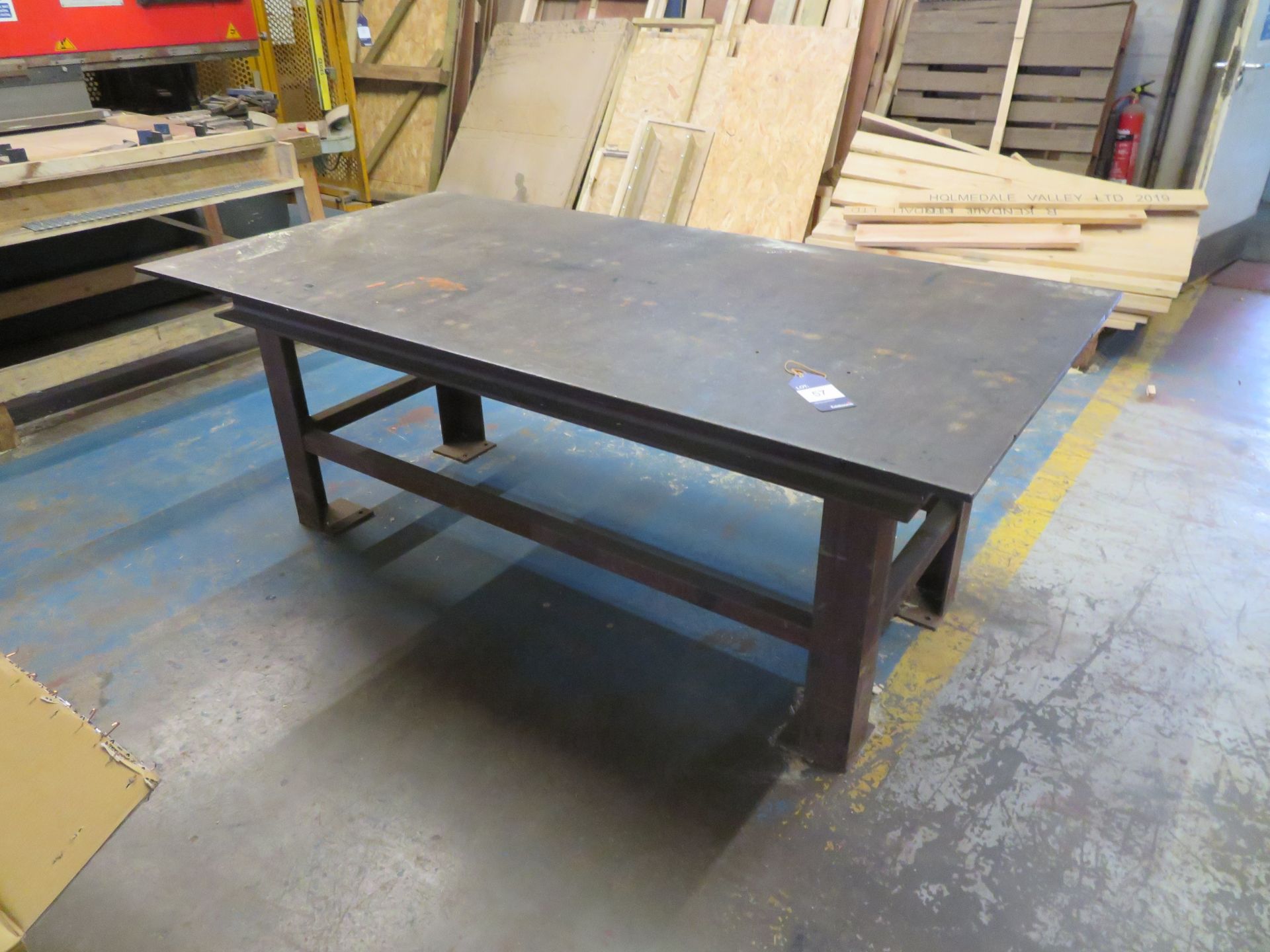 Heavy Duty Metal Workbench