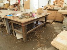 Heavy Duty Metal Workbench