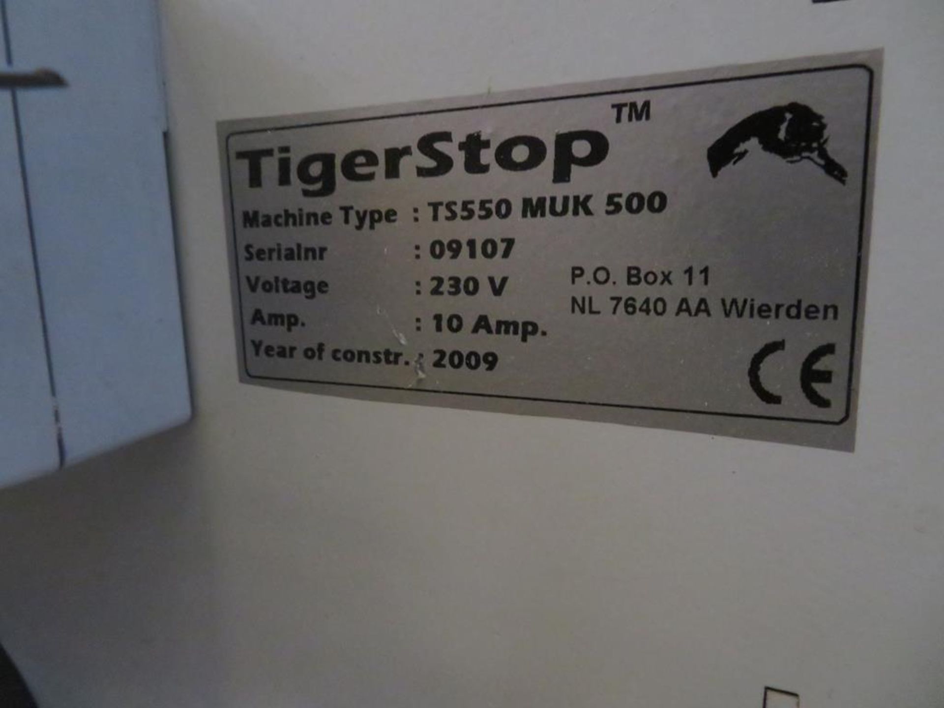 2009 Tiger Stop TS 550 Muk 500 Cut to length line - Image 6 of 6