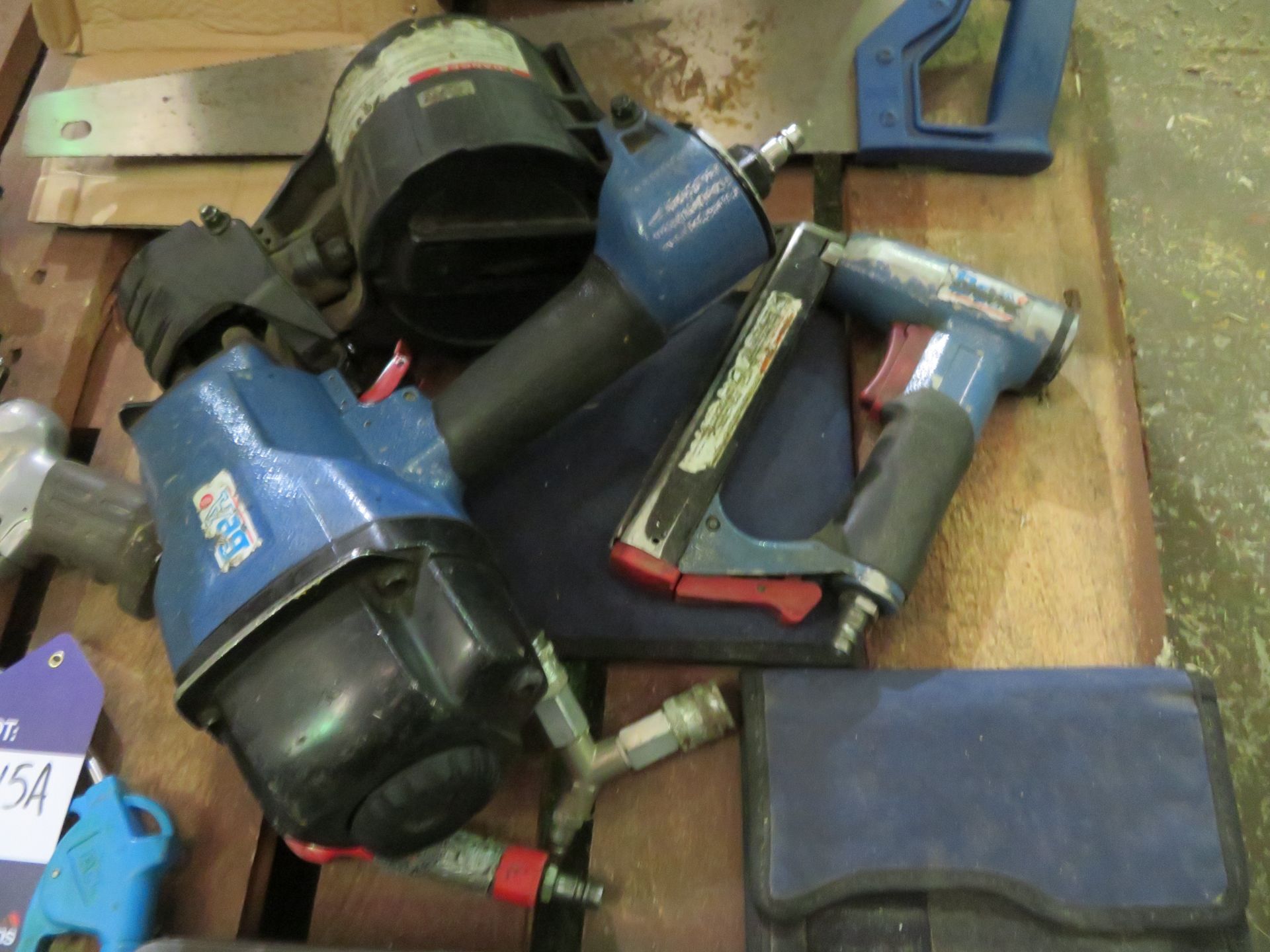 Pallet to contain 2 Pneumatic Staple Guns, Pneumatic Nail Gun, Pneumatic Drills etc - Image 3 of 4