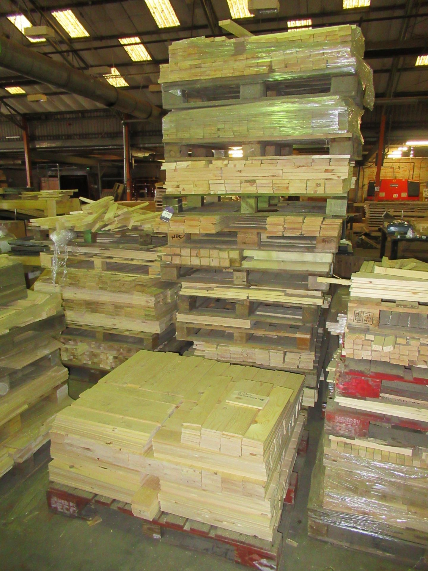 6 x stacks of various Wood Stock