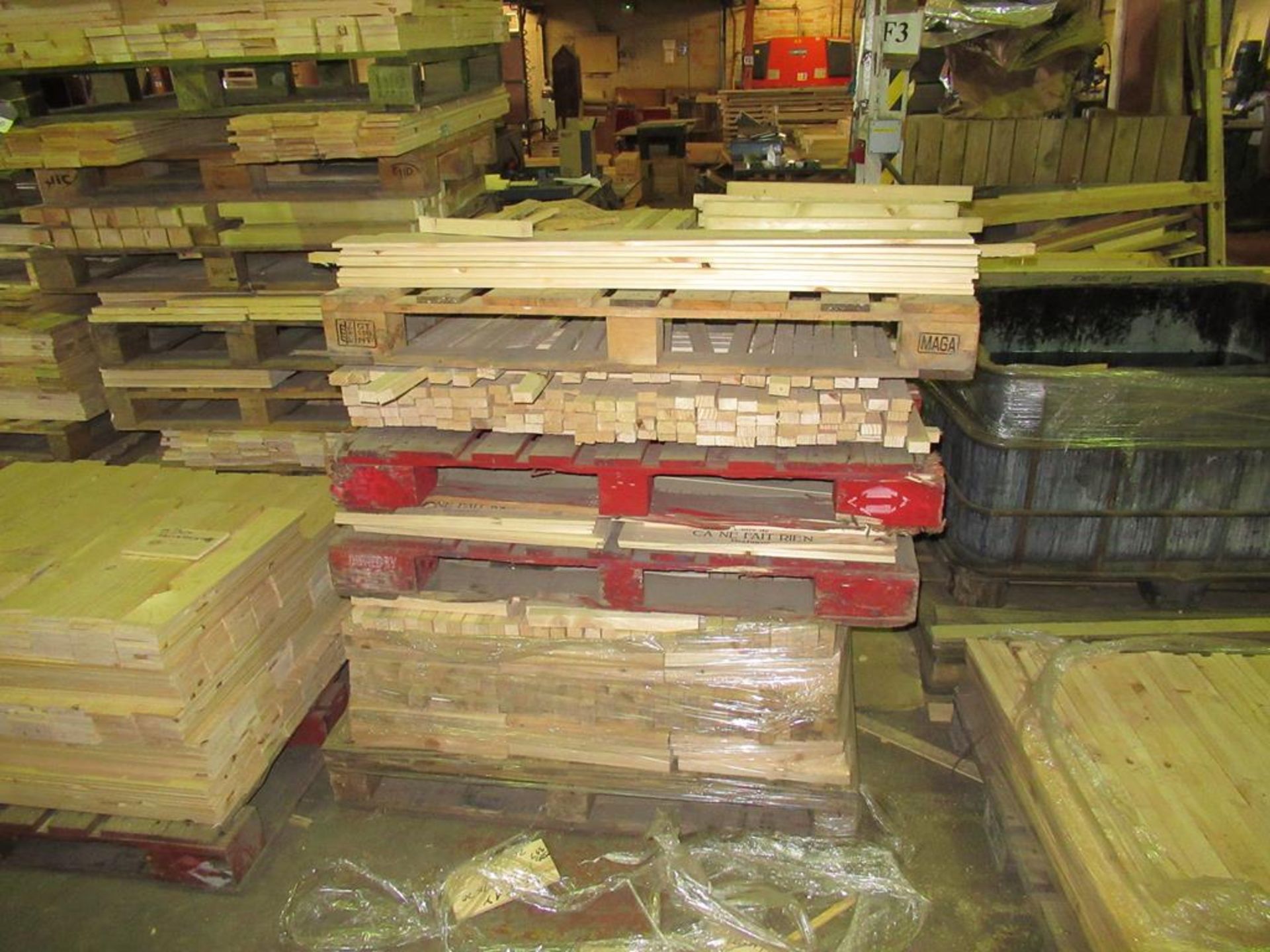 6 x stacks of various Wood Stock - Image 2 of 4