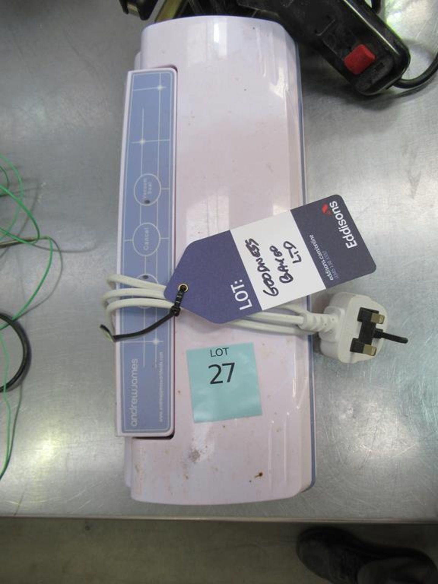 Andrew James Vacuum Sealer and Audion Elektro Heat Sealer - Image 2 of 3