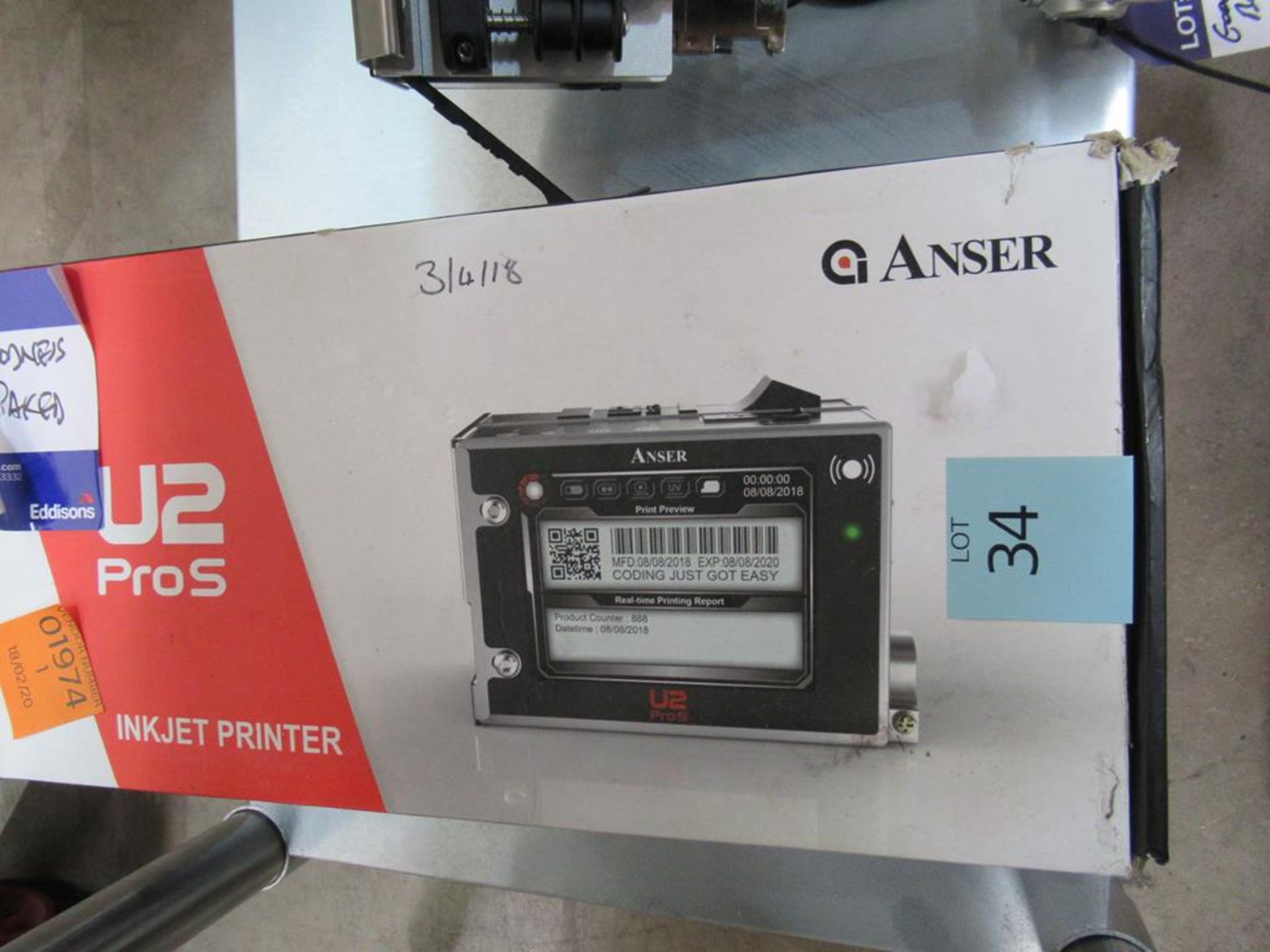 Answer U2 Pros Inkjet Printer - Image 2 of 4