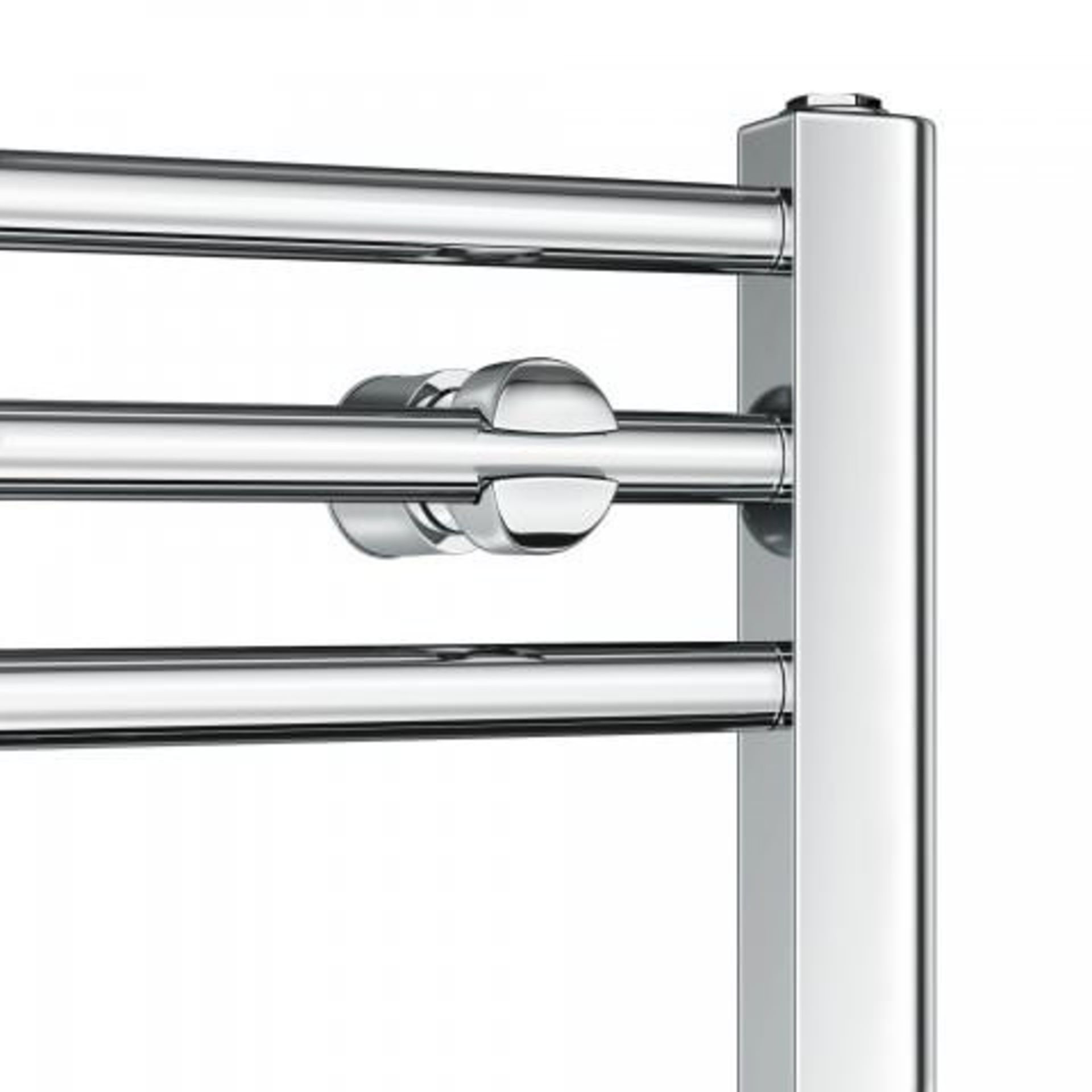 5 BRAND NEW BOXED 1200x600mm - 20mm Tubes - Chrome Heated Straight Rail Ladder Towel Radiator.RRP £ - Image 4 of 4