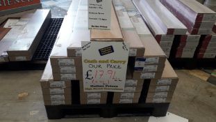 25 Packs of Solid Elite 8mm Nashville Laminate Flooring 2m² Per Pack – RP £17 per pack