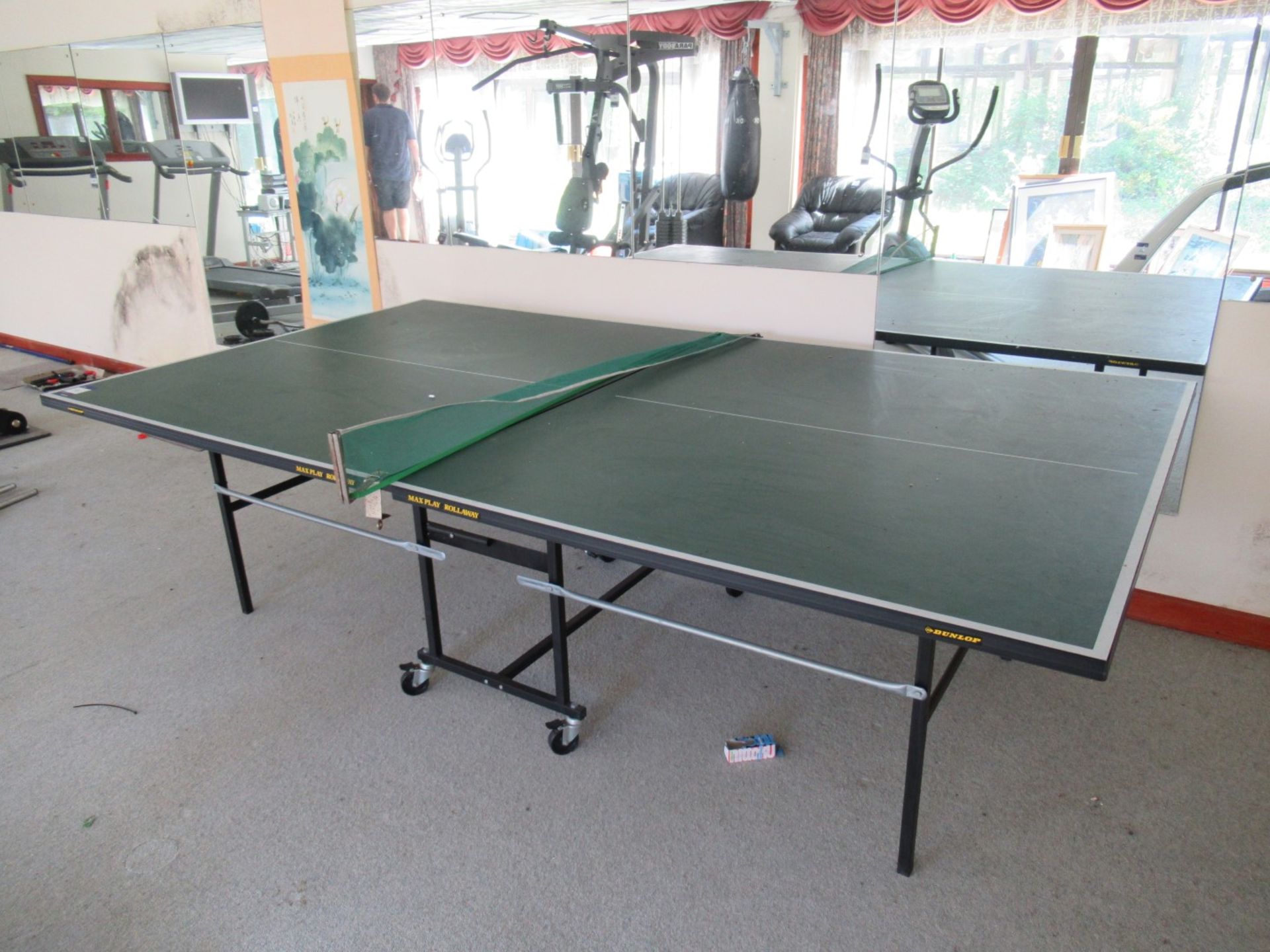 Dunlop Maxplay Rollaway Table Tennis Table - Image 2 of 2