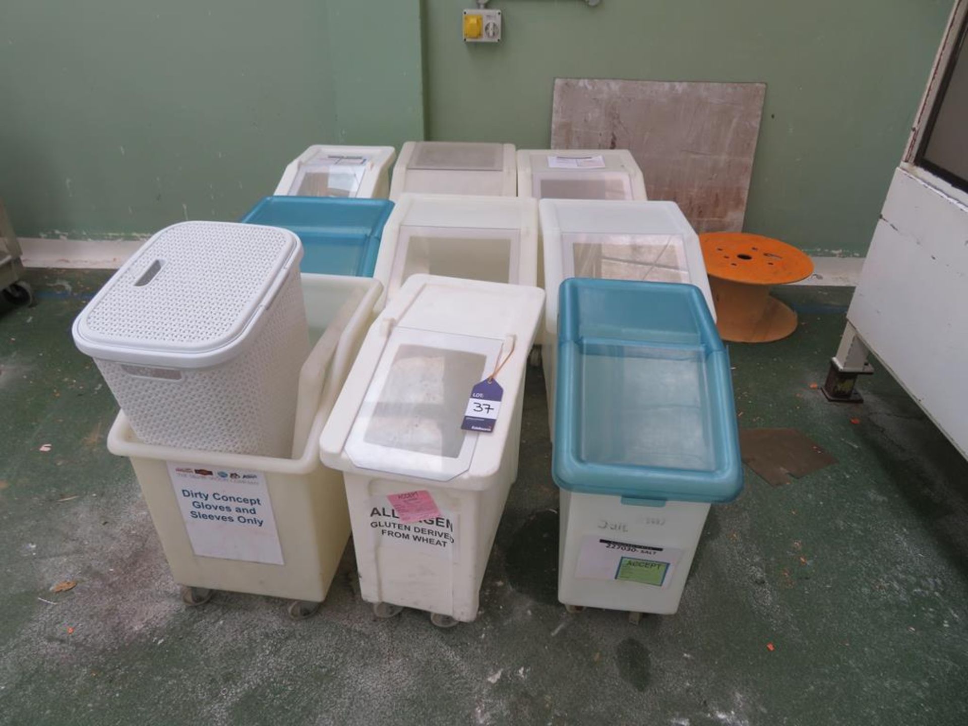 Qty of Plastic Tubs, Trays, Bins & Dollies - Image 4 of 5