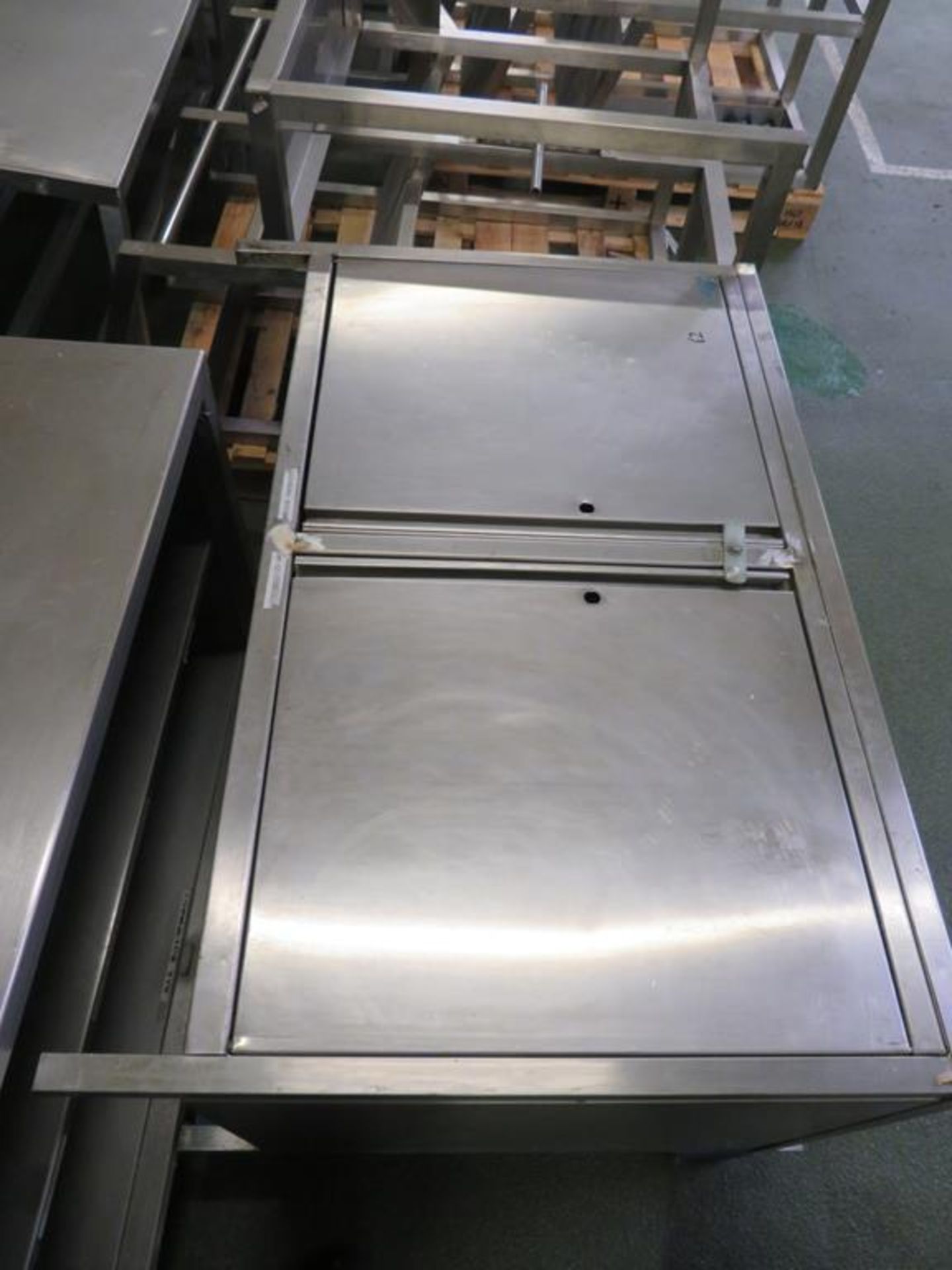 Qty of small Stainless Stands, 2 x Access Platforms, 4 x Lecterns, 2 x Cabinets, Qty of Stainless & - Image 8 of 12