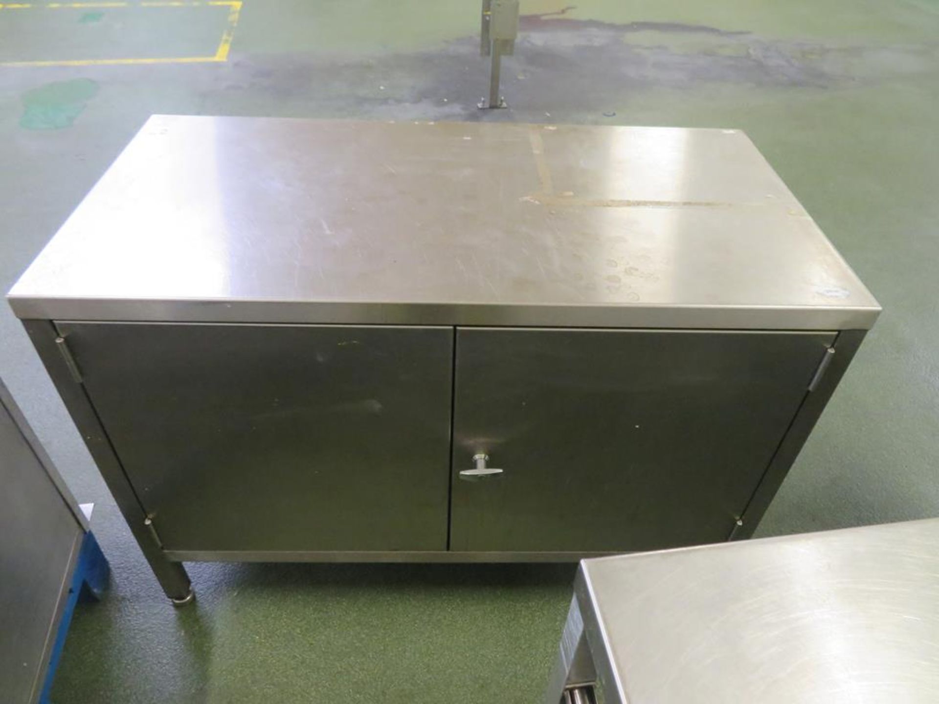 Qty of small Stainless Stands, 2 x Access Platforms, 4 x Lecterns, 2 x Cabinets, Qty of Stainless & - Image 6 of 12