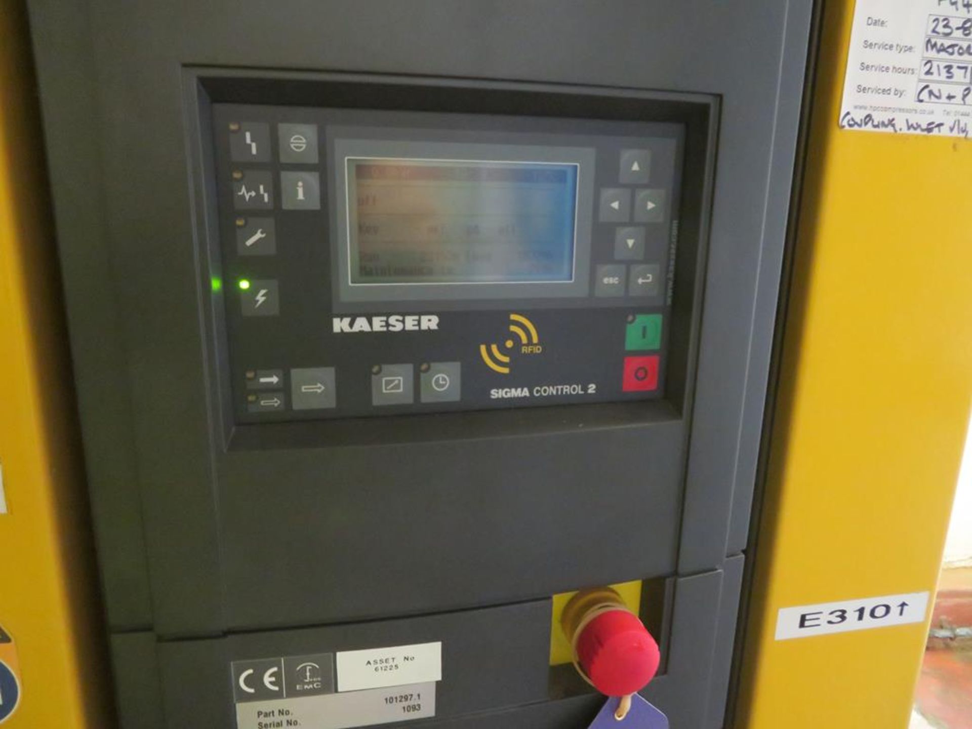 Kaeser Compresses Air System inc 2015 Kaeser CSD 105 SFC Screw Compressor - Image 2 of 25