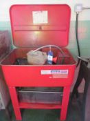 Norton No 4T Fly Press & Stand and a Sealey Parts Washing Sink