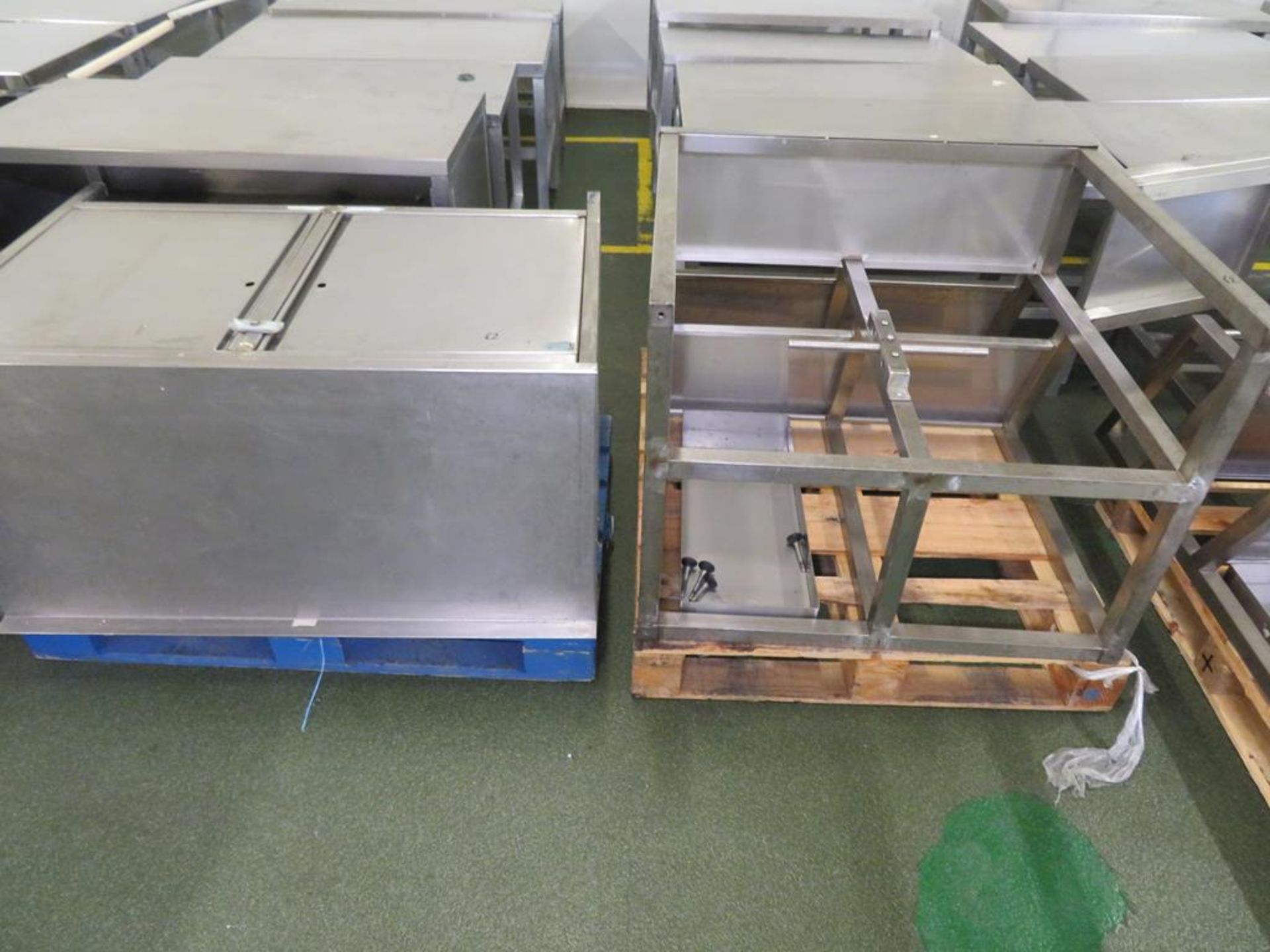 Qty of small Stainless Stands, 2 x Access Platforms, 4 x Lecterns, 2 x Cabinets, Qty of Stainless & - Image 5 of 12