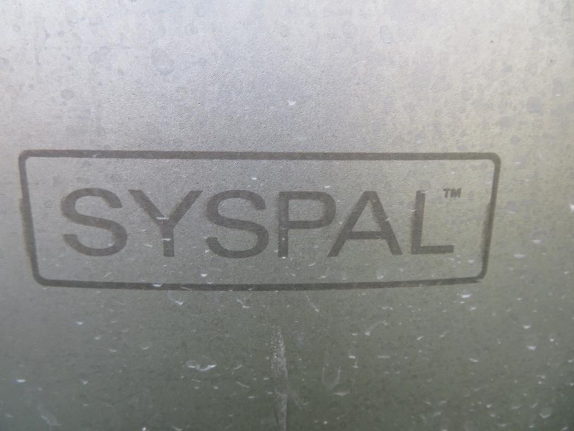 Syspal Mobile Holding Tank (700mm dia x 900mm high) 95mm Dia outlet pipe - Image 2 of 5