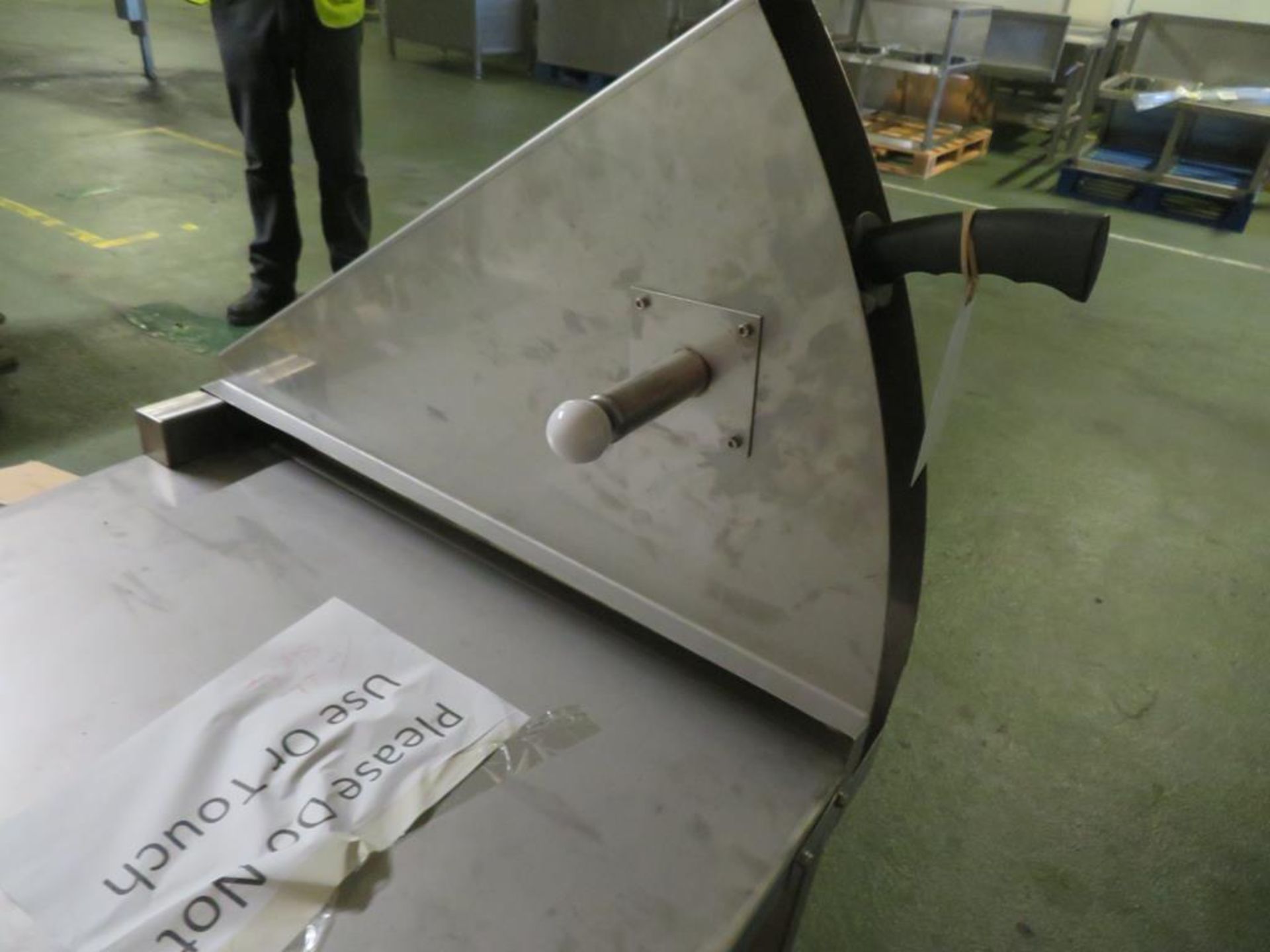 Stainless Steel framed manual guillotine - Image 3 of 7