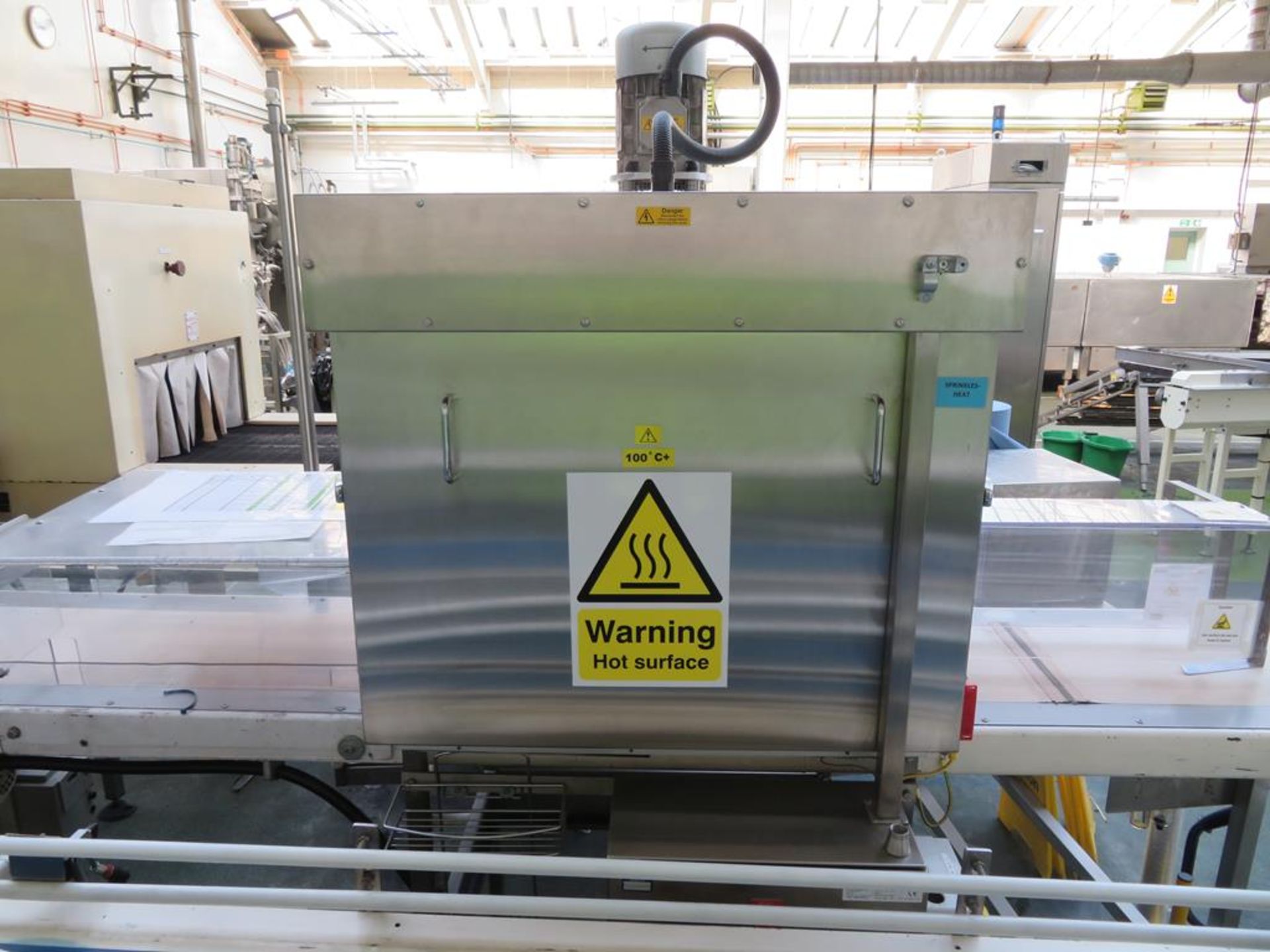 2008 Selomak Type TB6512s22415 Shrink Tunnel for Tamper Proof Top Sleeves (1201mm x 250mm high Apert - Image 3 of 8