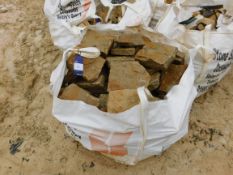 2 x Bags of walling stone