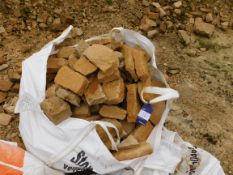 3 x Bags of walling stone