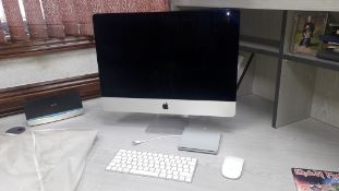 Apple iMac 21.5 2.8QC 8GB 1TB WLMKB Late 2015 S/N C02QH1AGGG77 with Apple A1644 Magic Keyboard (Late