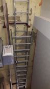 2 x Aluminium Ladders