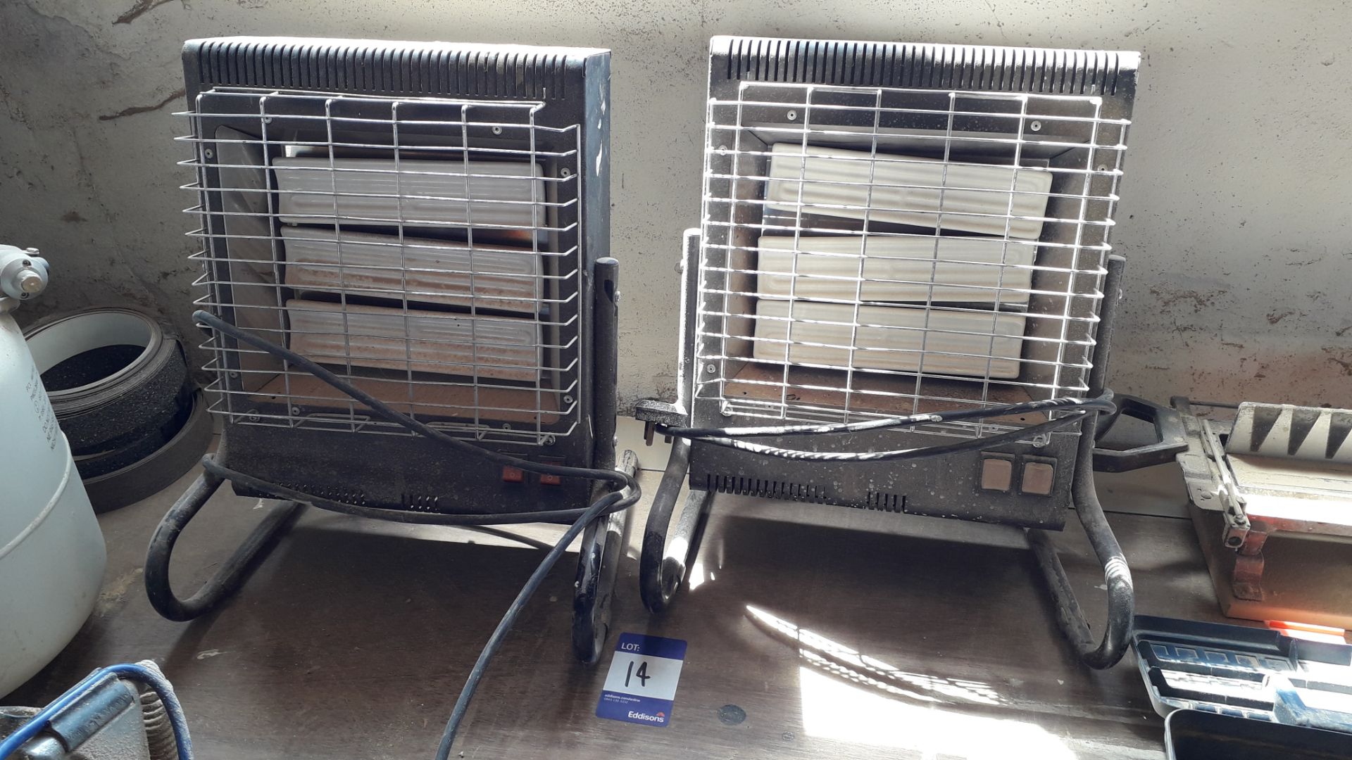 2 x Ceramic Space Heaters