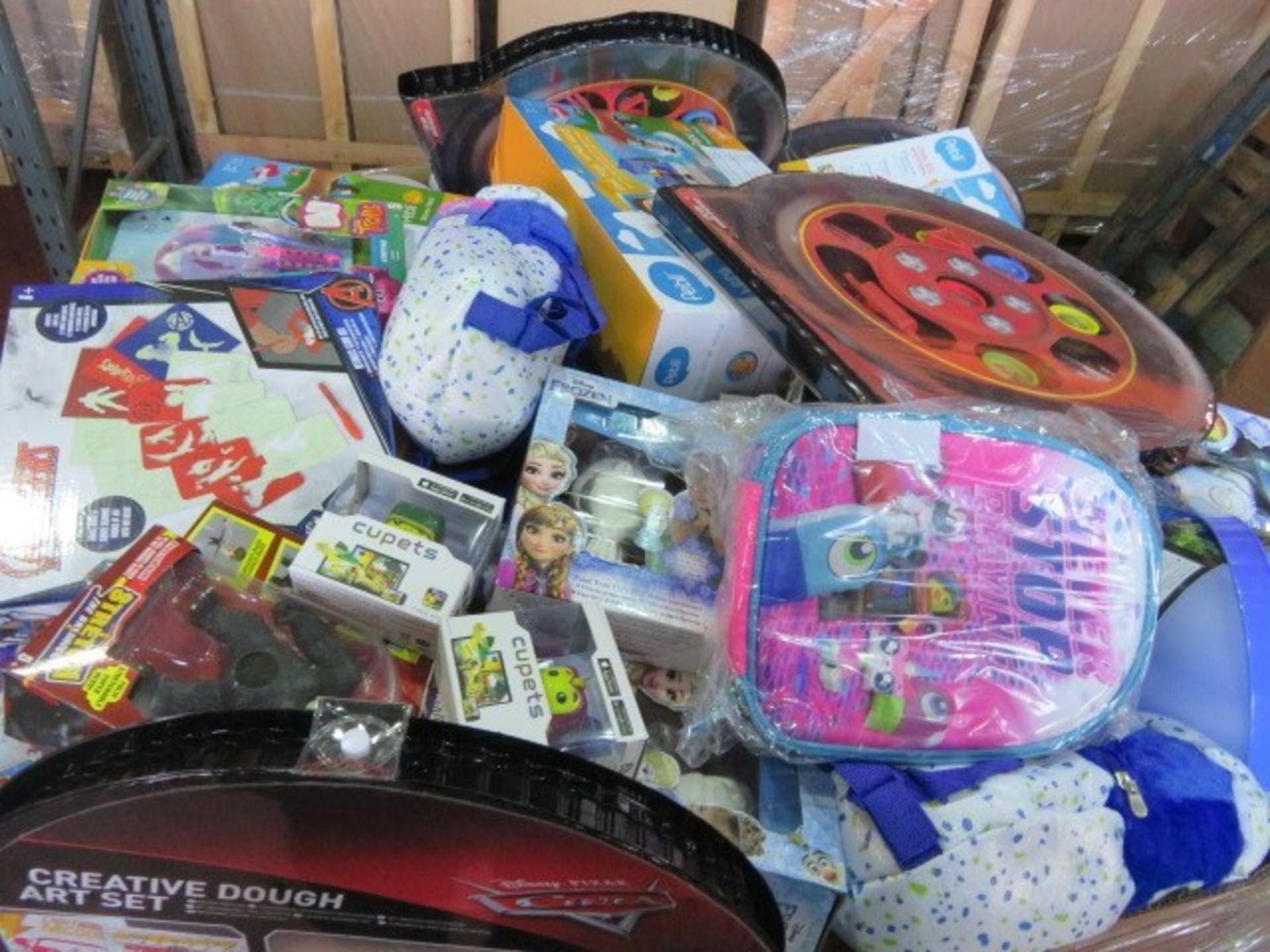 (P2) Large pallet of brand new stock to include: cars craft & dough set, lego 3d backpack, - Image 2 of 2