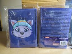 268 x BRAND NEW PAW PATROL PLUSH NOTEBOOKS A5