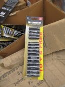 (B2) Pallet to contain a very large amount of assorted batteries. inc AA, AAA etc. Stock is