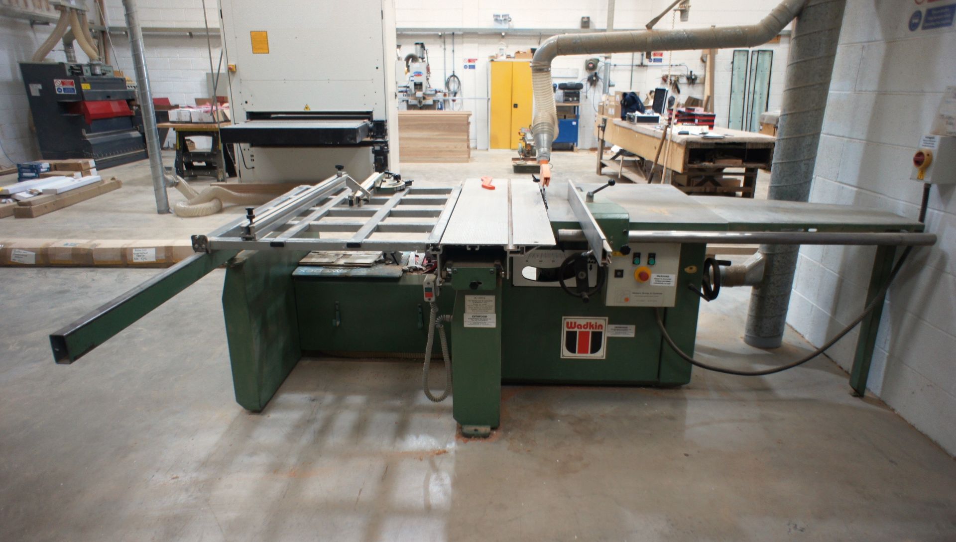 Wadkin CP15 Panel Saw, serial number 90126 (disconnection required by qualified electrician)