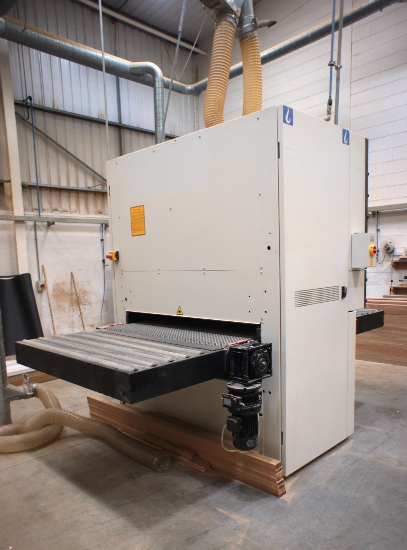 SCM Sandya 75 Drum Sander, width 1350mm, serial number AE-027659, year of manufacture 2005 ( - Image 3 of 6