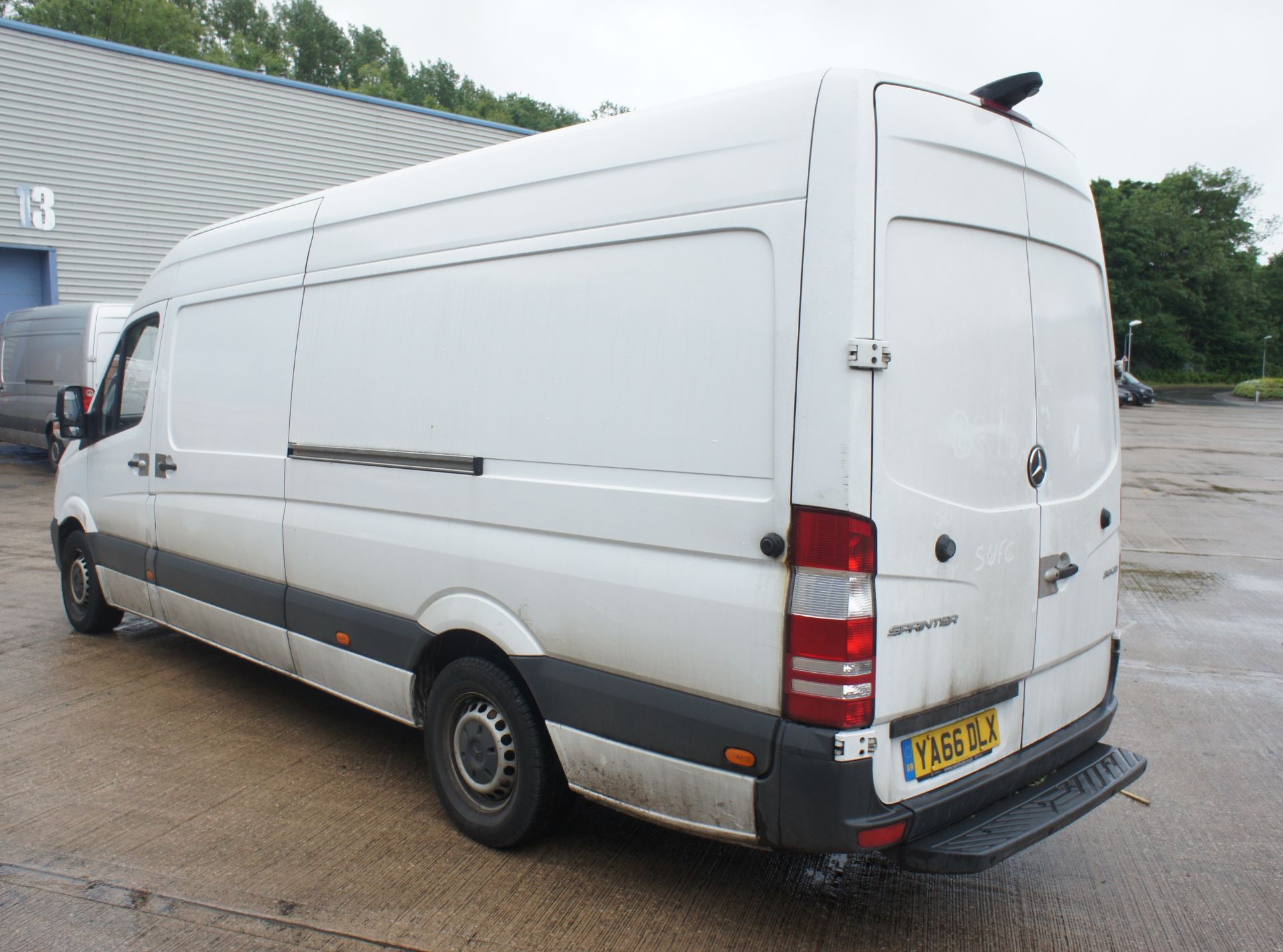 Mercedes Benz 313 CDI LWB Sprinter High Roof Panel - Image 9 of 16