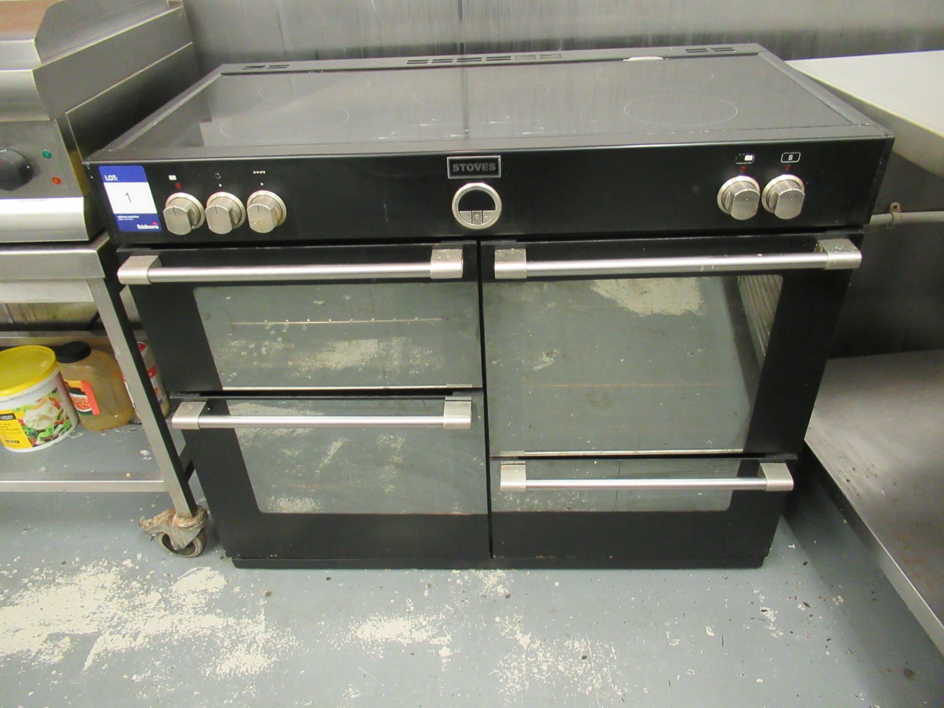 Stoves 5 Induction Ring Cooking Range with 4 Ovens