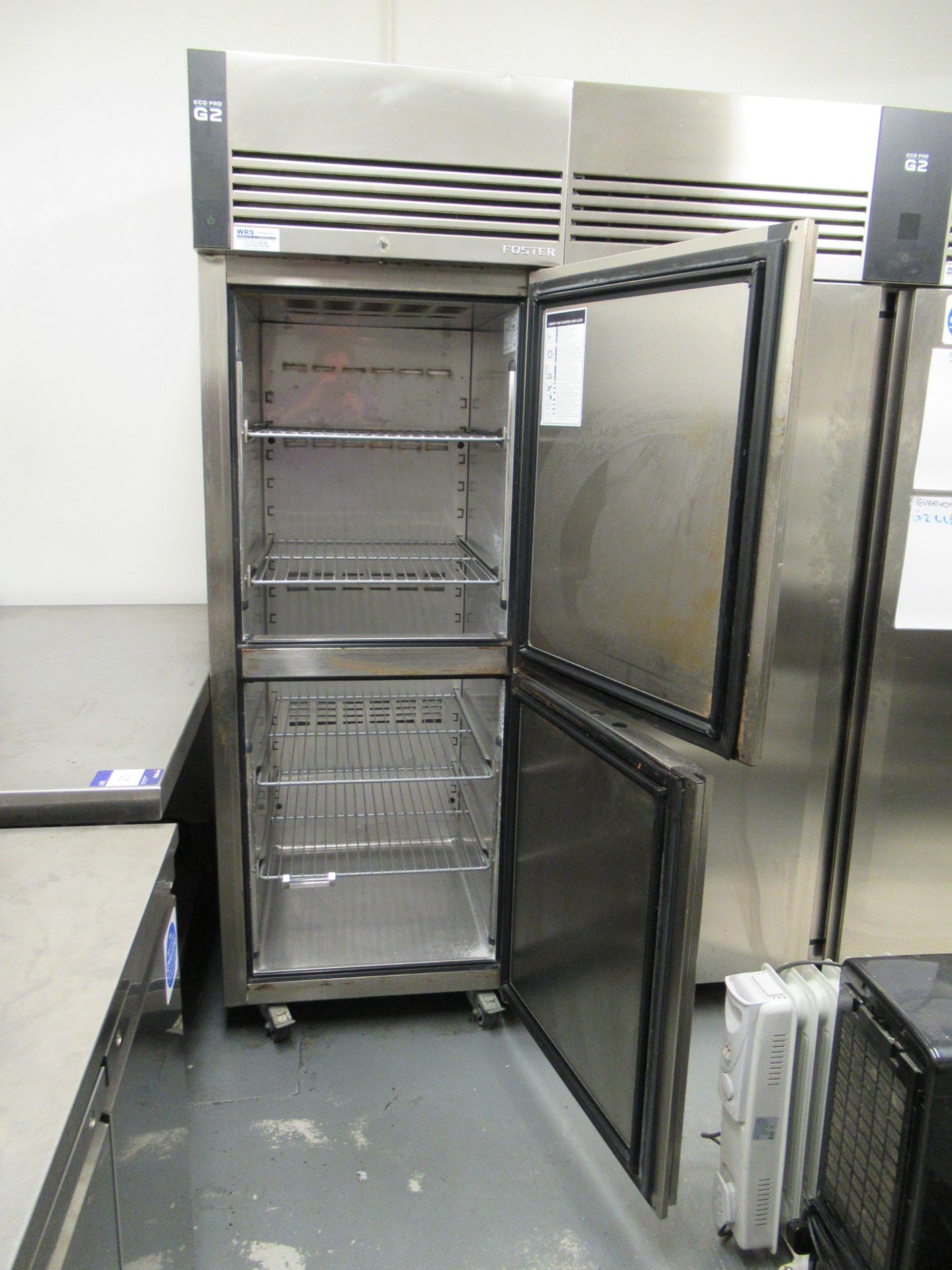 Foster ECOPROG2 EP700L2MD Double Doored Upright Freezer Serial Number 69855 - Image 2 of 2