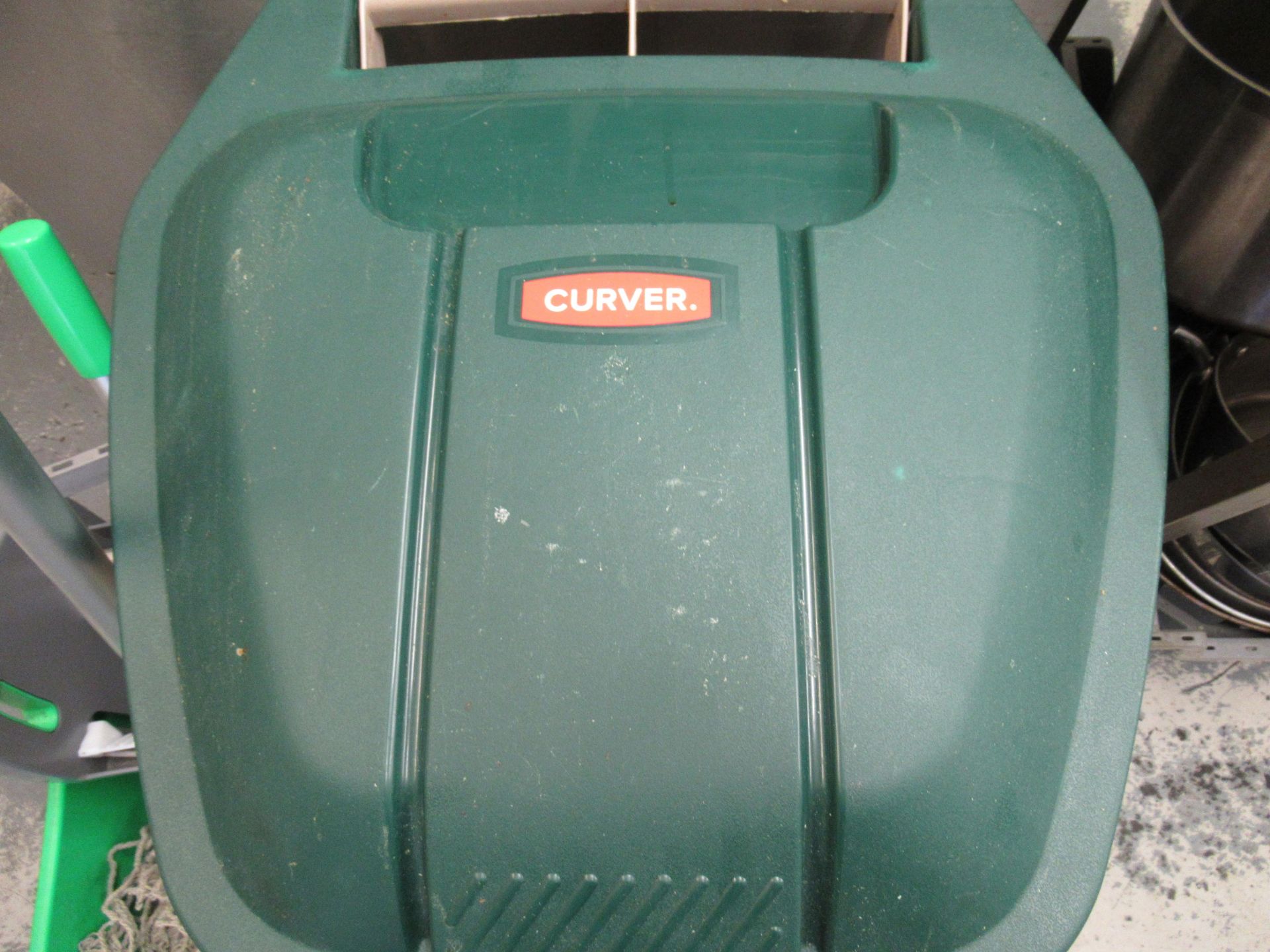 Curver Mobile Kitchen “Wheelie” Bin with Mobile Plastic Mop Bucket - Image 2 of 2