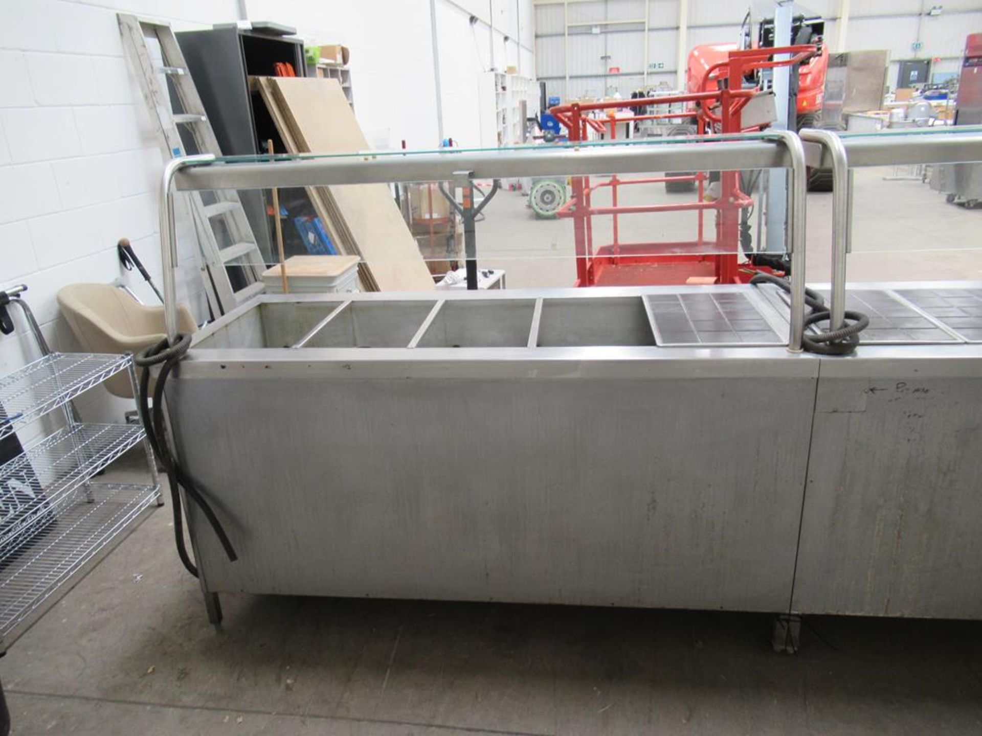 A large stainless steel servery - Image 3 of 8