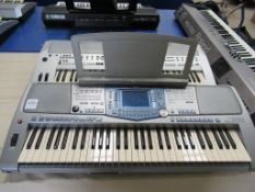 Three second hand Yamaha keyboards