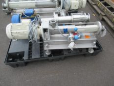 A Seepex food pump stainless steel.