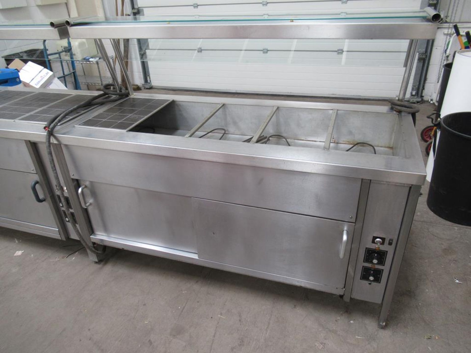 A large stainless steel servery - Image 6 of 8