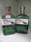 2 x bottles of Marcanega 'San Martin' Mezcal and Marcanega 'Espadin and San Martin' Mezcal