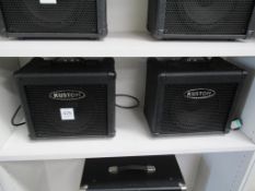 Pair of second hand Kustom KBA10X speakers