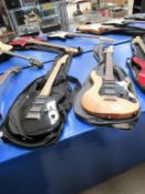 2 x second hand electric guitars in need of attention