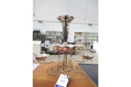 Large Silver Plated table centre piece